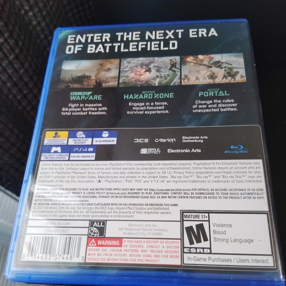 Battlefield 2042 PS4 Video Game Disc - Picture 2 of 16